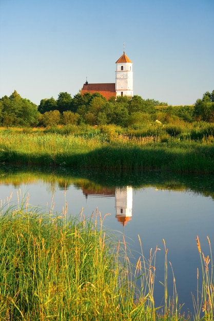 Old orthodox church in Belarus (Zaslaue)