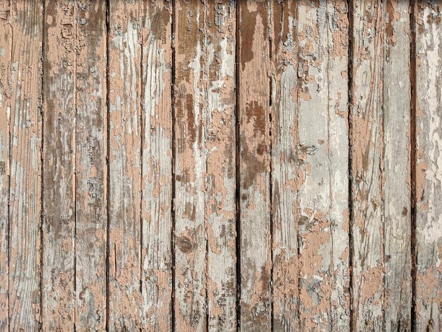 Old paint layers on wooden boards Grunge Beautiful semiantique background