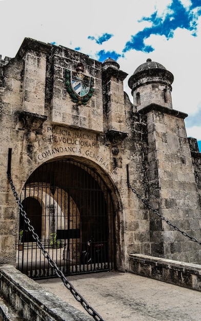 Old police building in Cuba