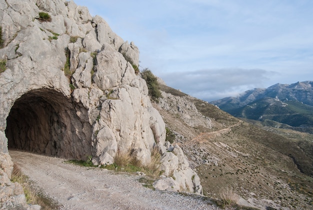 Old railway tunnel