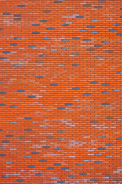 Old red brick wall background