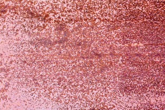 Old rust on metal wall