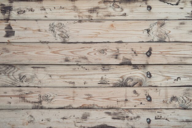 Photo old rustic horisontal wooden pattern background