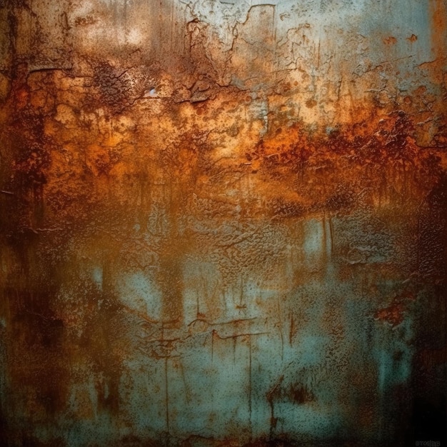 old rusty metal background