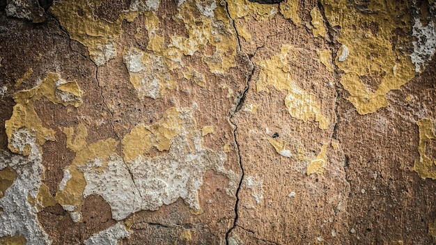 Old stone wall with a crack. texture for design