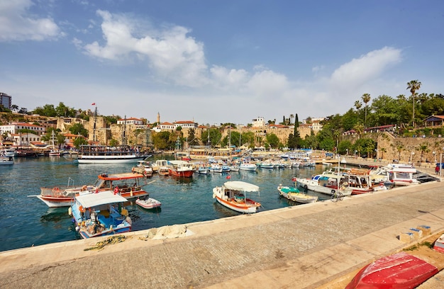 Old town Kaleici in Antalya Turkey