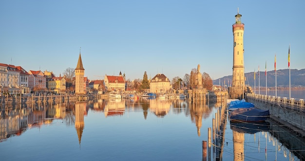 Old town of Lindau Germany