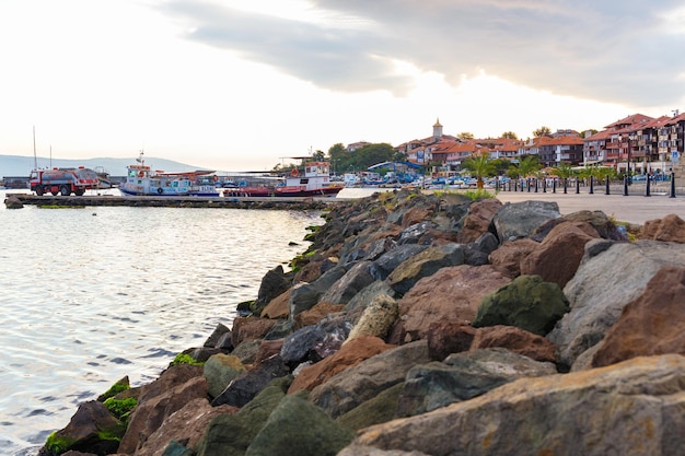 Old town in Nessebar Bulgaria