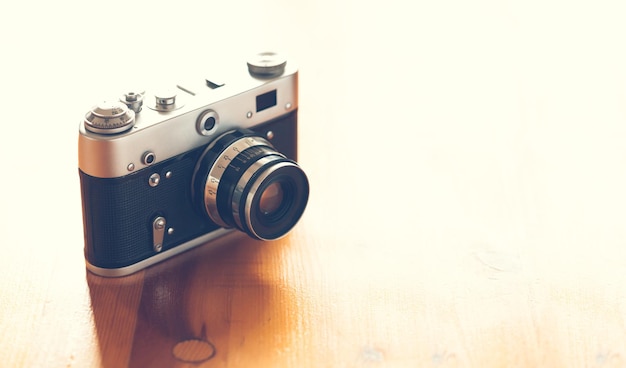 Old vintage camera