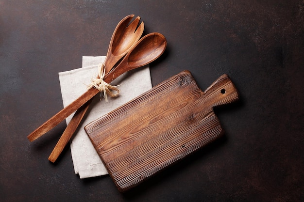 Old vintage kitchen utensils