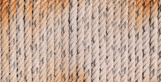 Old vintage rope texture background