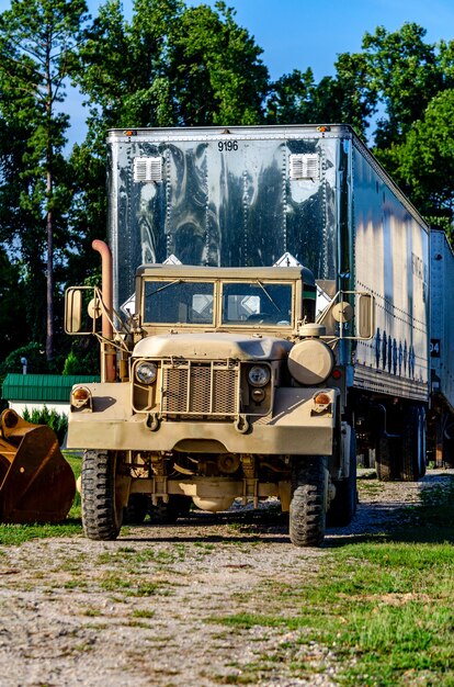 Old vintage truck