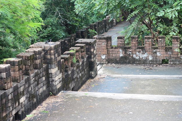 old walkway in the park