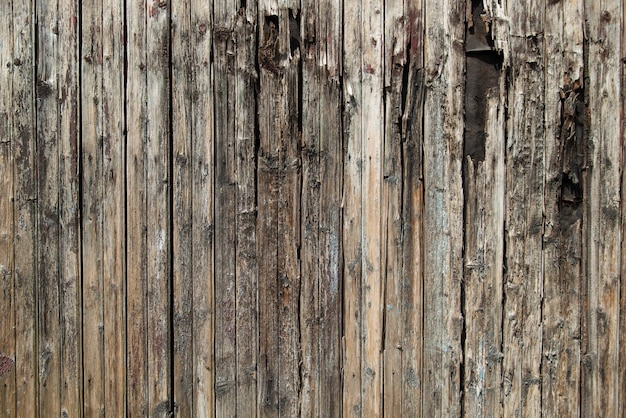 Old wall of planks covered with paint wood texture vintage