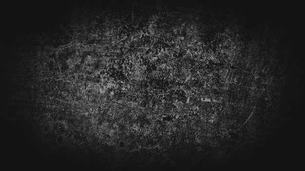 Old wall texture cement dark black gray background abstract grey color design are light with white gradient background