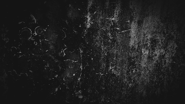 Old wall texture cement dark black gray background abstract grey color design are light with white gradient background