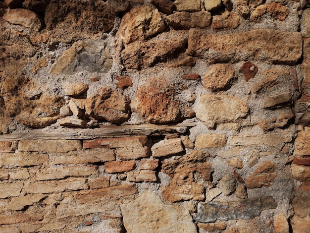 Old weathered brick wall texture