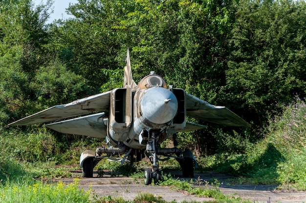 Old weathered Mikoyan-Gurevich MiG-23MF