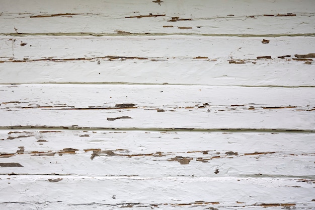 Old white boards a background or texture