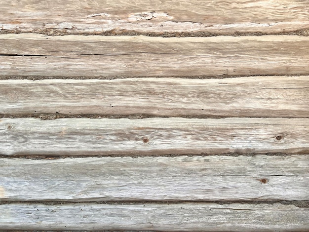 Old wooden background with horizontal boards