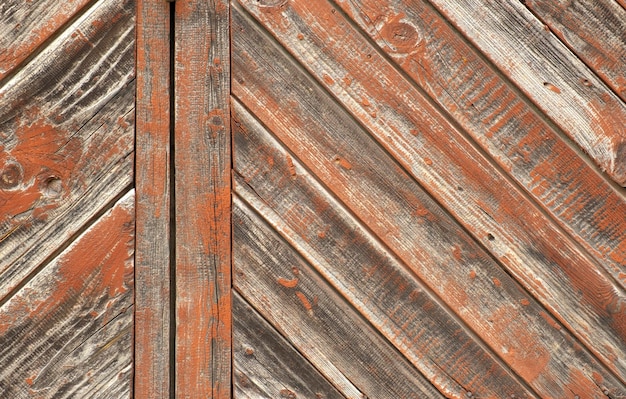 Old wooden textured background Wooden background from old painted boards