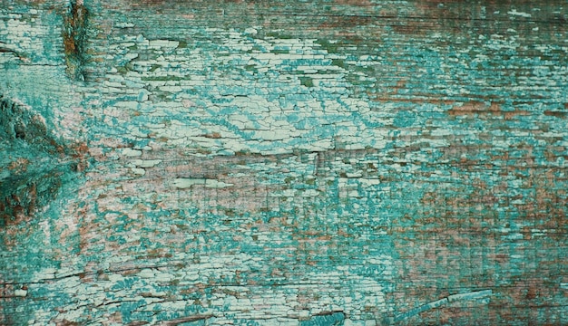 Old wooden turquoise color background