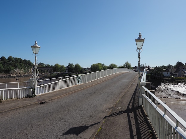 Old Wye Bridge in Chepstow