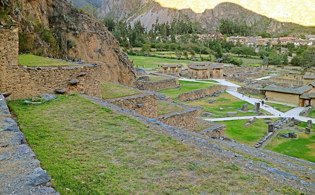 Ollantaytambo, the Last Stronghold of the Incas in Urubamba Province, Cusco Region, Peru