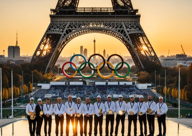 Olympic Games in Paris champions medals