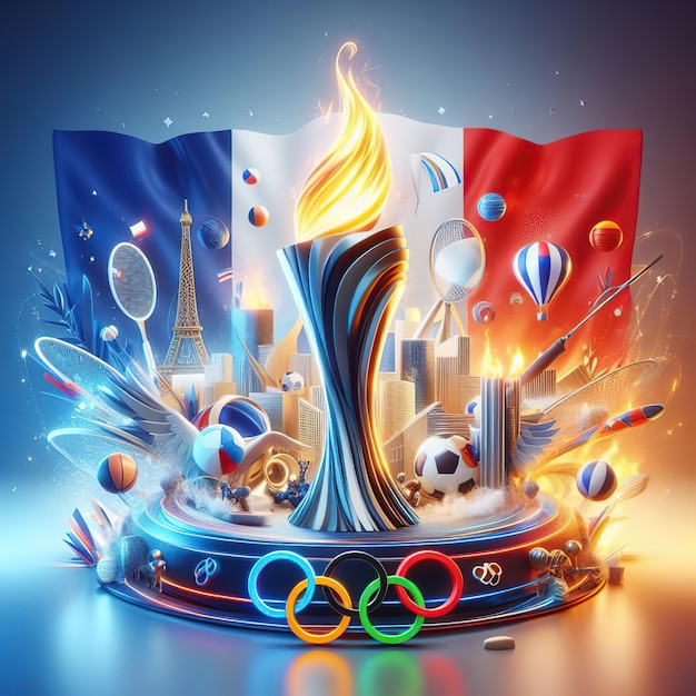 Olympic games sports background