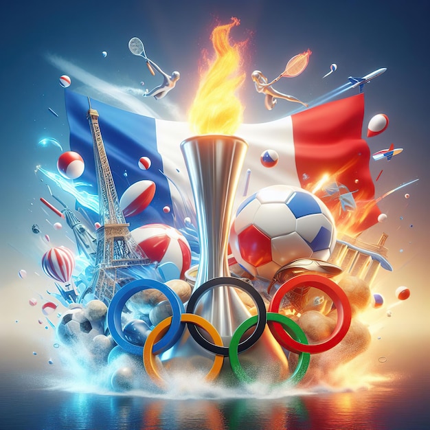 Olympic games sports background