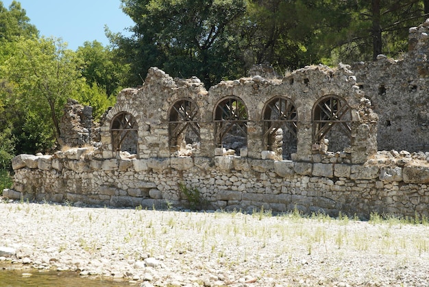 Olympus Ancient City in Kumluca Antalya Turkiye