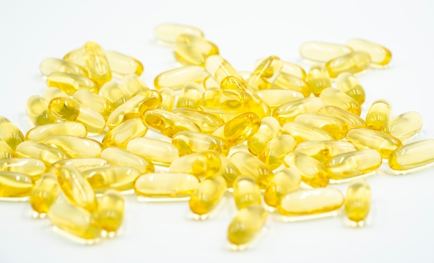 Omega 3 fish oil capsules