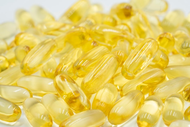 Omega 3 fish oil capsules