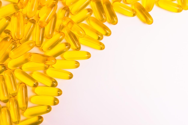 Omega 3 fish oil capsules