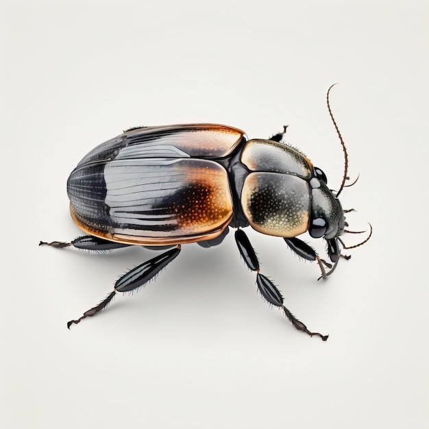 One beetle