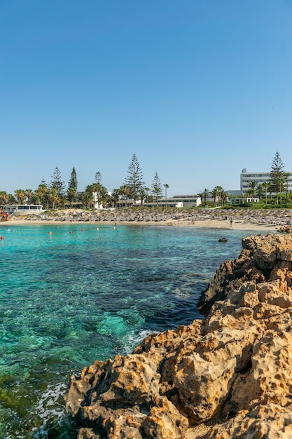 One of the most popular beaches in Cyprus is Nissi Beach, as well as its surroundings.