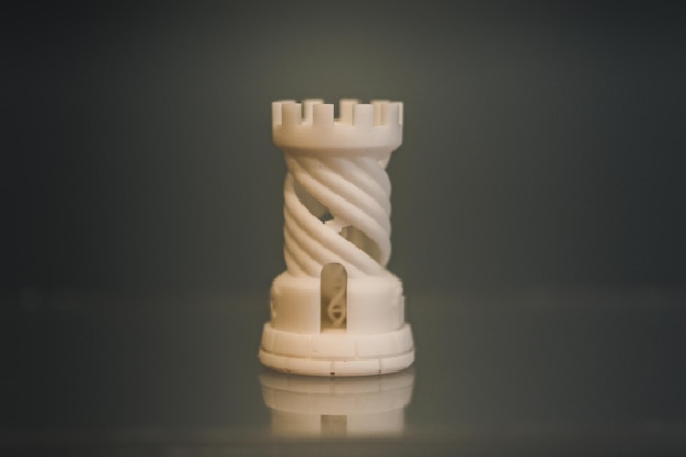 One object photopolymer printed on a 3d printer