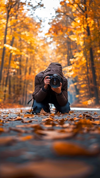 Photo oneline dslr drawing in minimalist style