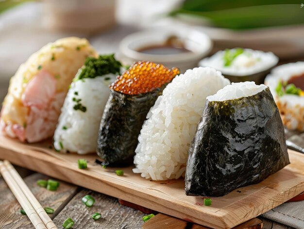 Onigiri Feature the convenience and variety of rice balls