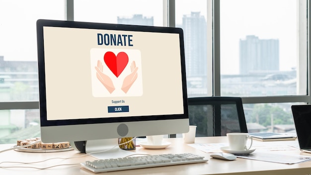 Online donation platform offer modish money sending system