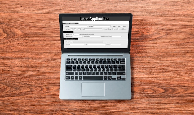 Online loan application form for modish digital information collection on the internet network