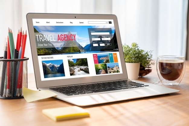 Online travel agency website for modish search and travel planning offers deal and package for flight hotel and tour booking