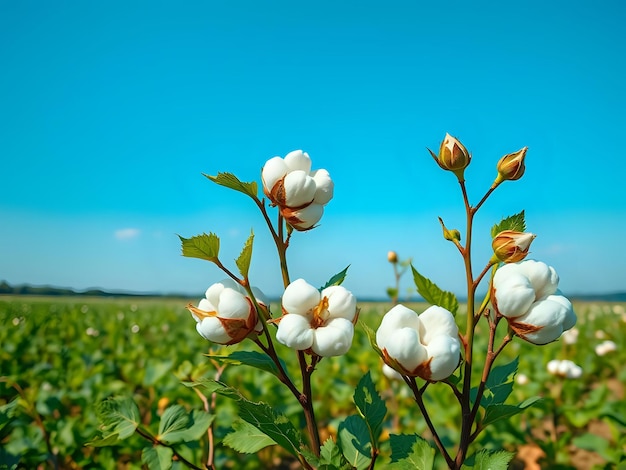 Photo only the best method for growing a cotton plant