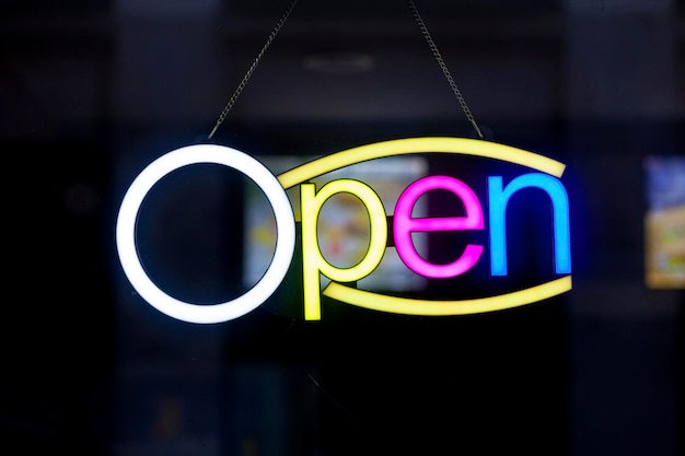 Open Neon light