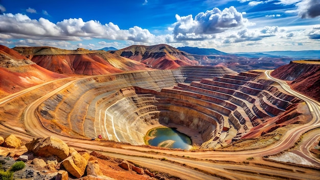 Open Pit Mine Morenci ArizonaMorenci is the largest copper producer in North America