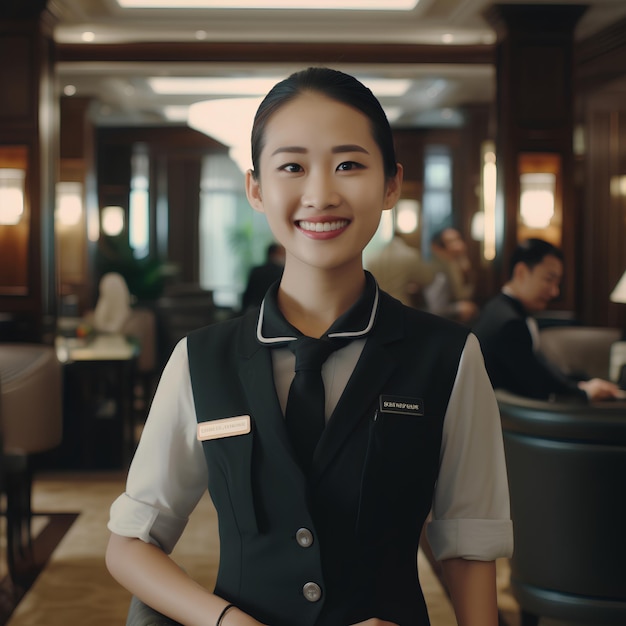 OpenMinded Chinese Hotel Cleaners All Smiles and Happy