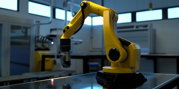 Optimizing Production in Advanced Digital Factories with CuttingEdge Robotic Arms Concept Robotic Arm Efficiency Advanced Factory Production CuttingEdge Technology Digital Factory Optimization