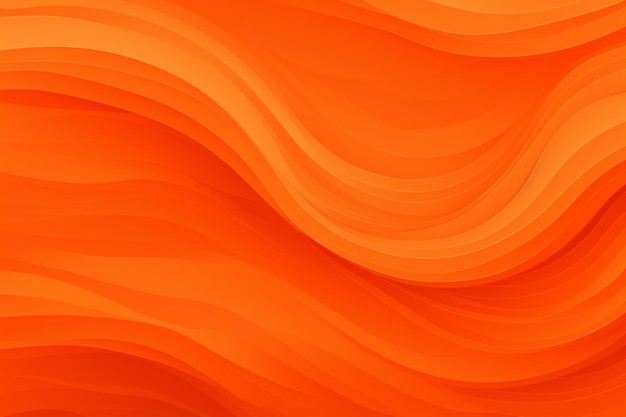 Photo an orange background with intricate wavelike lines