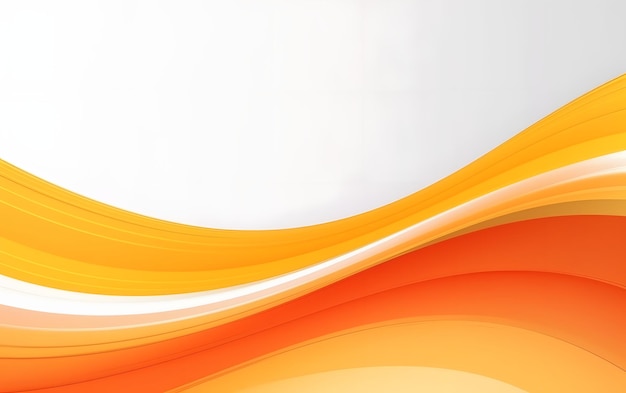 Orange background with a white background